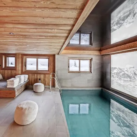 Luxury Chalet With Indoor Pool And Sauna Megeve