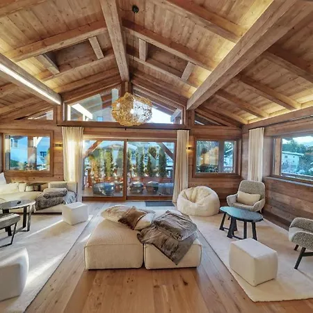 Luxury Chalet With Indoor Pool And Sauna Villa Megeve